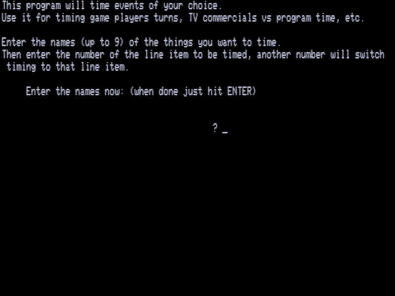 Screen shot